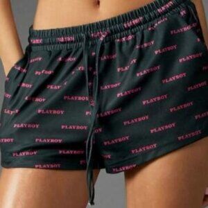 🎀Price Is Firm!🎀 Playboy Logo Print Drawstring Shorts
